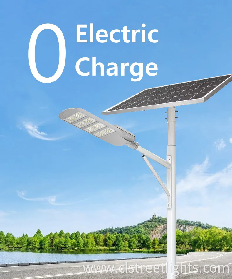 Light Messenger Solar LED Street Light Manufacturers Road Light Solar Panel Split Lamp Outdoor 30W 40W 50W 60W All in Two Solar Street Light Factory Price